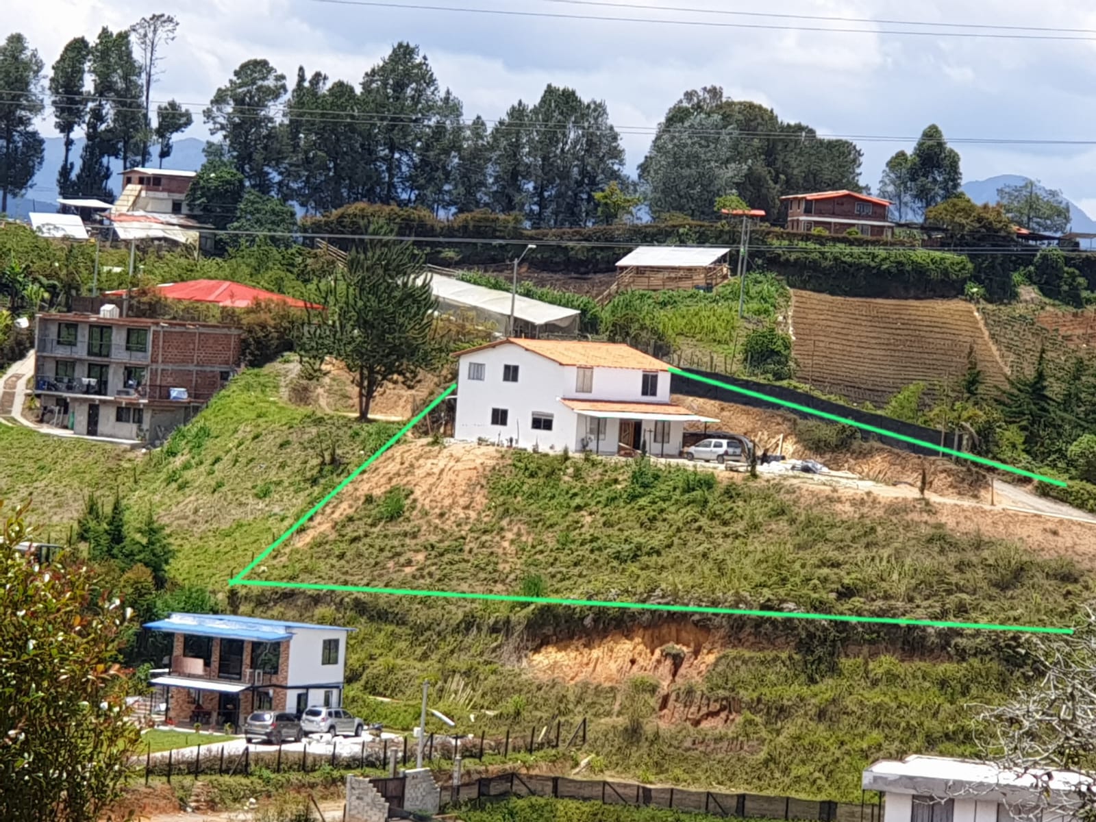 Casa campestre en venta – Amplios espacios y gran lote