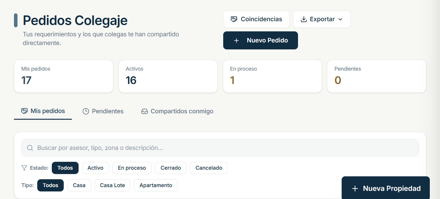 Pedidos de colegaje en Ferlun